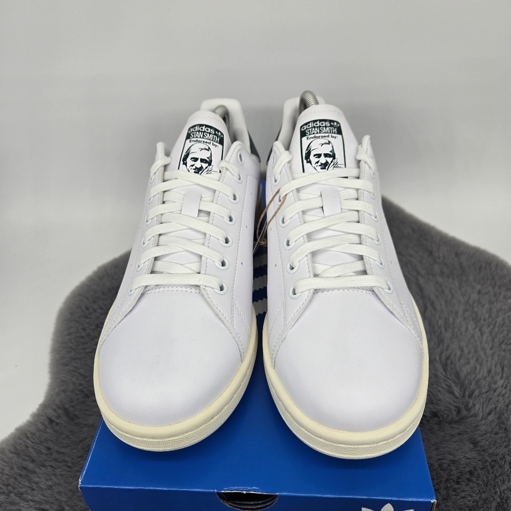 New adidas Stan Smith Primegreen Collegiate Green Men's Shoes Size 11 - Picture 2 of 8